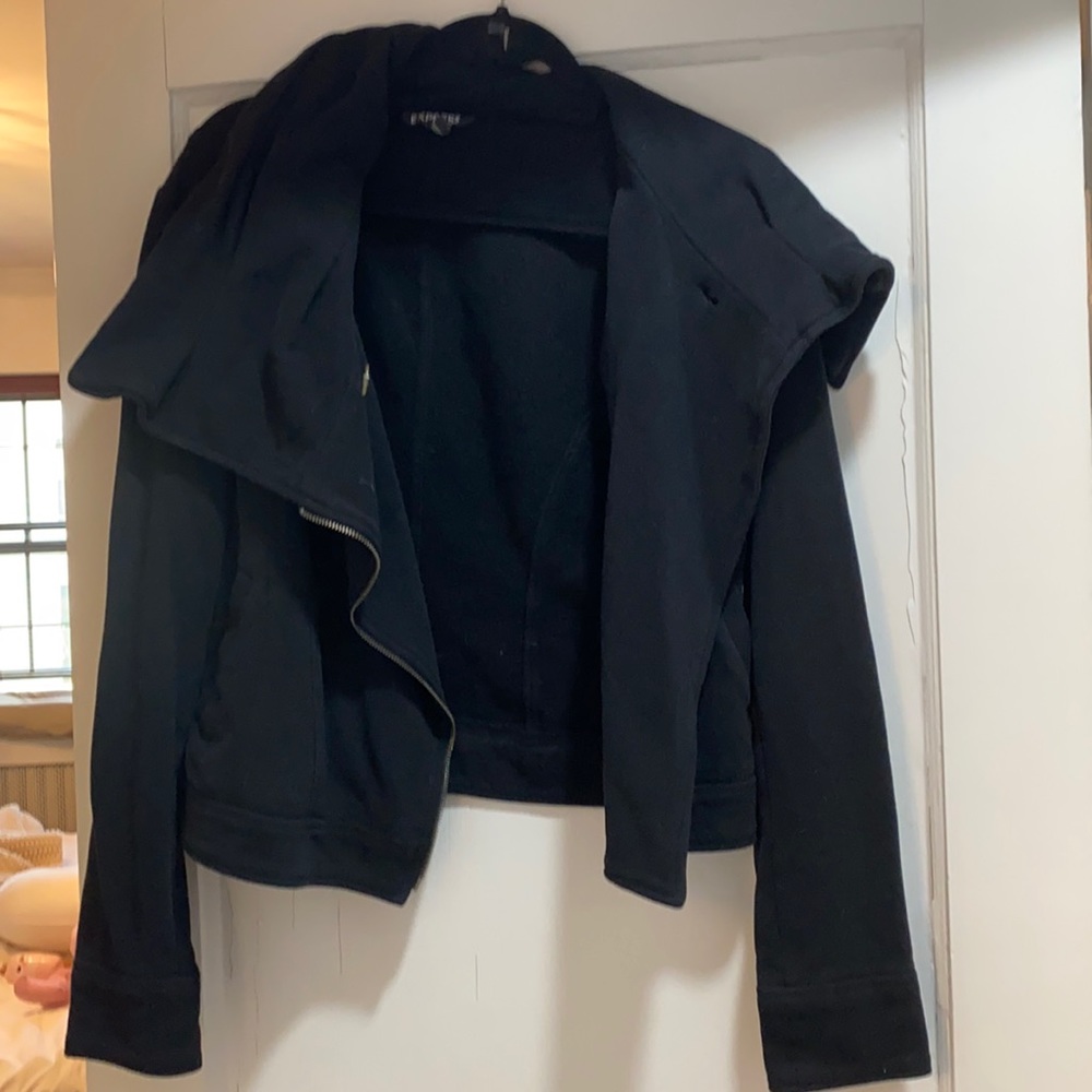 Express shawl collar cotton coat